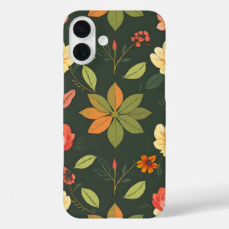 Pour iPhone 16 Plus Elégant Coque Nature iPhone16 - Vibrant Digital Pr