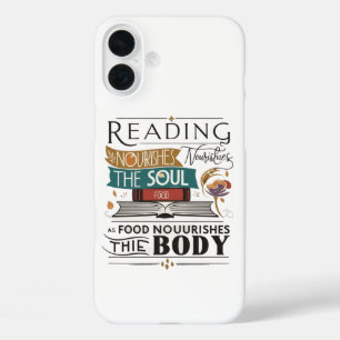 Pour iPhone 16 Plus Lecture Nouris Coque
