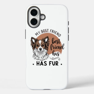 Pour iPhone 16 Plus Pawsome Coque d'amitié