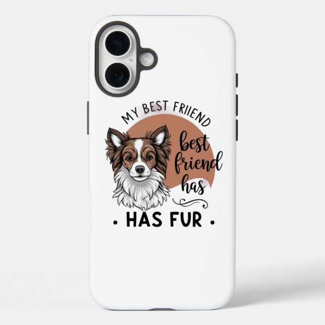 Pour iPhone 16 Plus Pawsome Coque d'amitié (Verso)