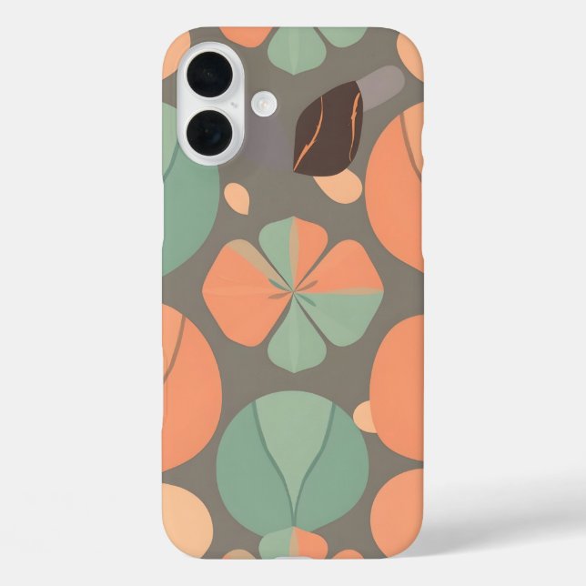 Pour iPhone 16 Plus Vibrant Coque bio iPhone16 - PC numérique sans fai (Verso)