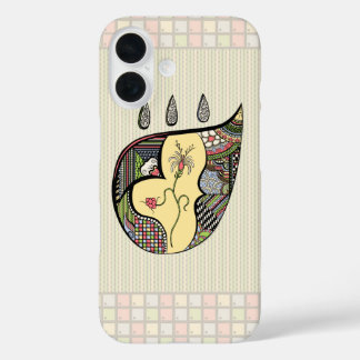 Pour iPhone 16 Une Fleur Dans Le Coque Coque