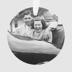 Pour Judy et Cody - ornement à double face