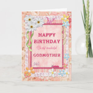 Cartes Marraine D Anniversaire Zazzle Fr