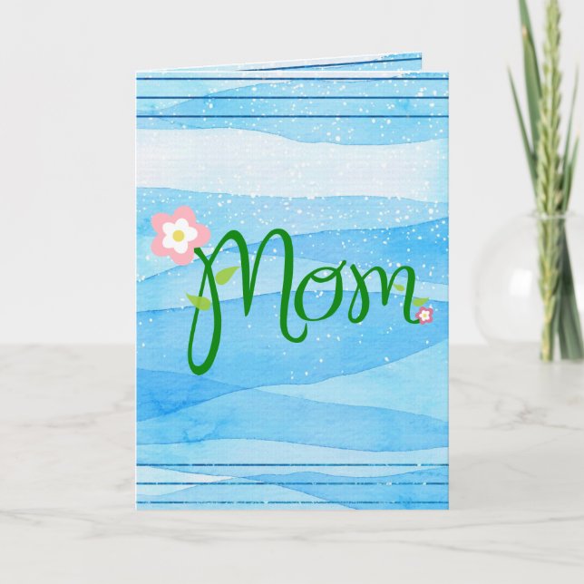 Pour la meilleure maman du monde. carte (Devant)