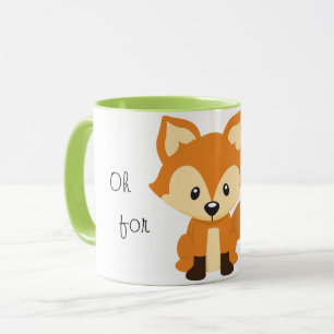 pour la tasse de saké de renard