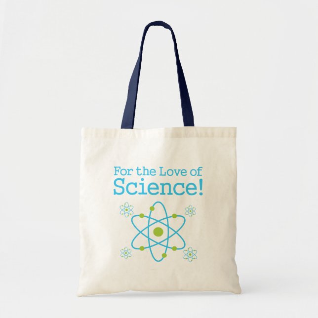 Pour L'Amour De La Science Sac fourre-tout Atom (Devant)