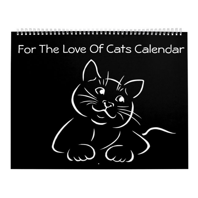 Pour L'Amour Des Chats Calendrier (Protection)