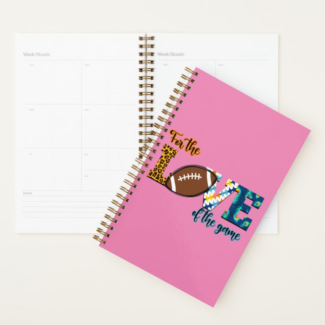 Pour L'Amour Du Jeu Football Maman Leopard (Devant avec enveloppe)