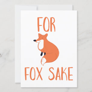 Pour l'amour du renard