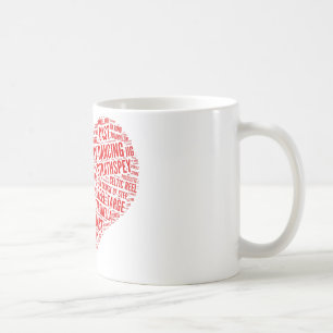 "Pour l'amour tasse de contredanse écossaise"