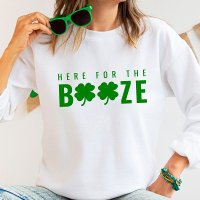 Pour le Booze St. Patrick’s Day Sweatshirt