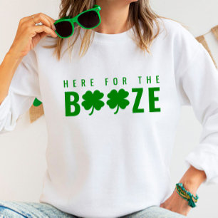 Pour le Booze St. Patrick’s Day Sweatshirt