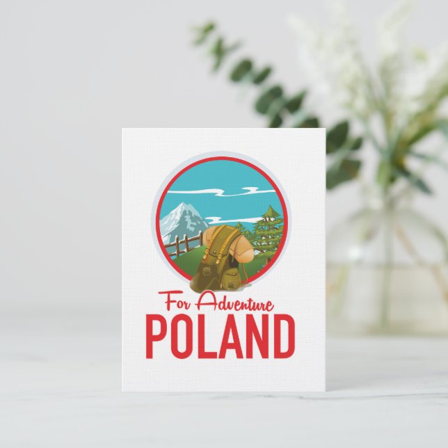 Pour le logo de Adventure Poland Travel (Debout devant)