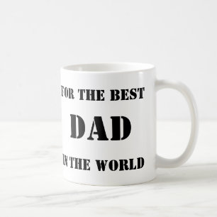 Pour le meilleur papa dans la tasse de café du