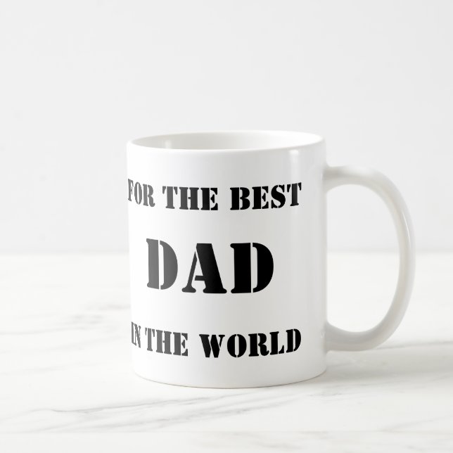 Pour le meilleur papa dans la tasse de café du (Droite)
