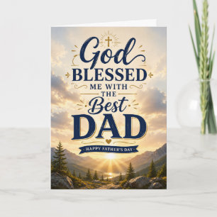 Pour le monde, vous êtes un papa - Carte de la fêt