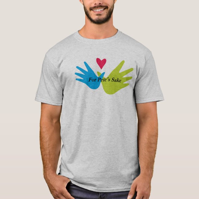 Pour le T-shirt des hommes du saké de Peter (Devant)