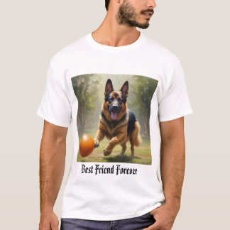 Pour les amateurs de bergers allemands, t-shirt po
