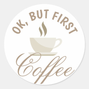 Pour les amateurs de café Sticker