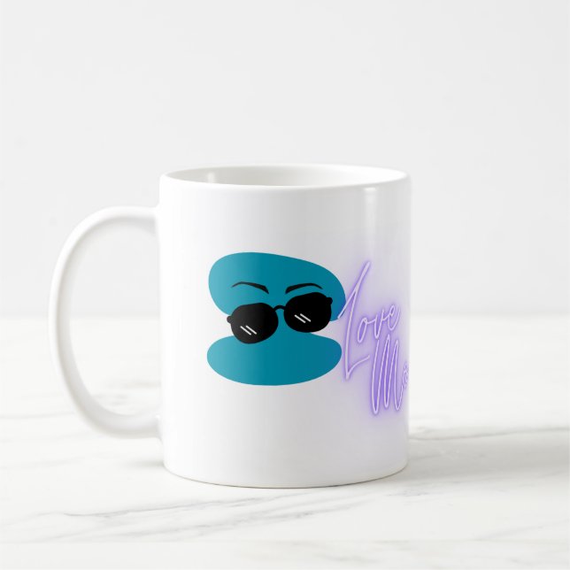 Pour les célibataires ! J'Aime Les Mugs (Bleus) (Gauche)