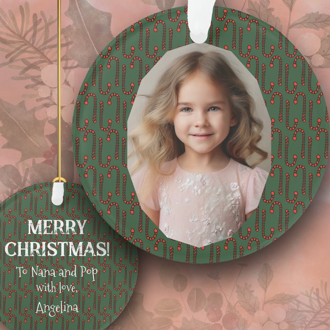 Pour les grands-parents, une photo de Noël avec un (Créateur téléchargé)