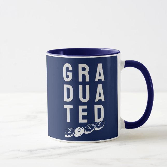 Pour les nouveaux diplômés. Une Mug à café diplômé (Droite)