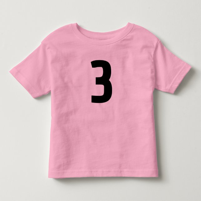 Pour Les Tous Petits 3E ÂGE JERSEY T-SHIRT rose (Devant)