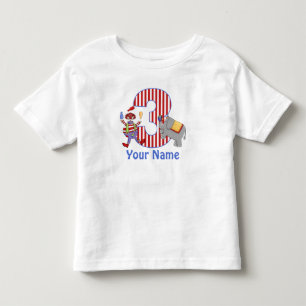Pour Les Tous Petits 3ème T-shirt personnalisé par cirque