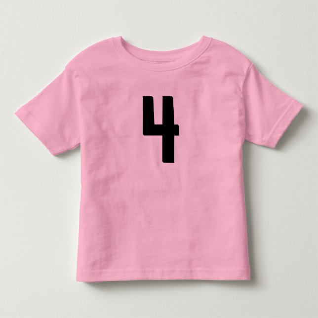 POUR LES TOUS PETITS ÂGE 4 FOUR FUNNY JERSEY T-SHIRT (Devant)