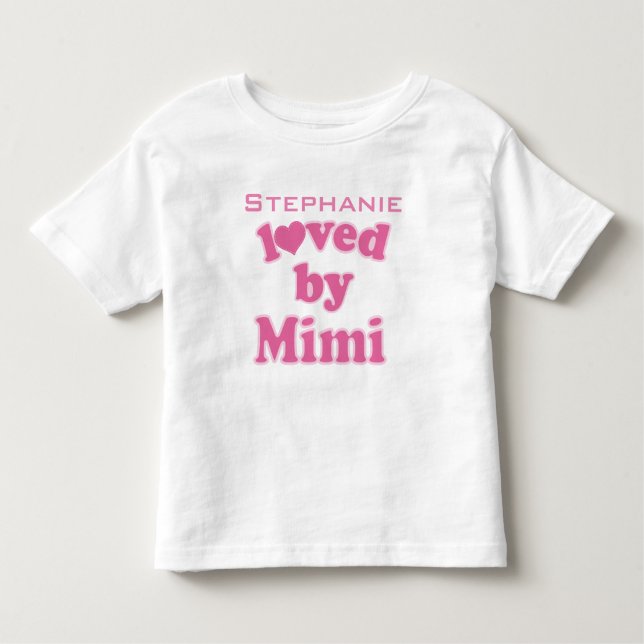 Pour Les Tous Petits Aimé par Mimi le T-shirt personnalisé de (Devant)