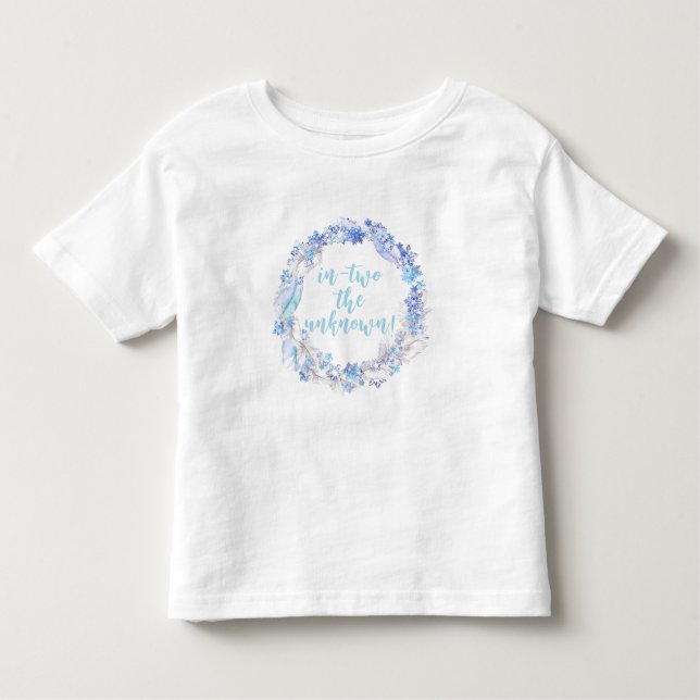 Pour Les Tous Petits Anniversaire gelé 2e anniversaire T-shirt congelé (Devant)