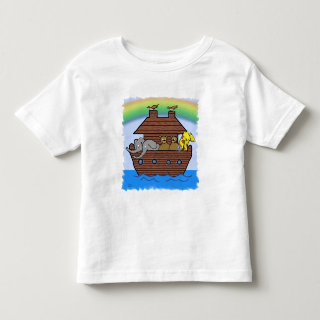 Pour Les Tous Petits Arc de Noahs - T-shirt (Devant)