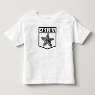 Pour Les Tous Petits Aruba Island Design - T-shirt Toddler Fine Jersey