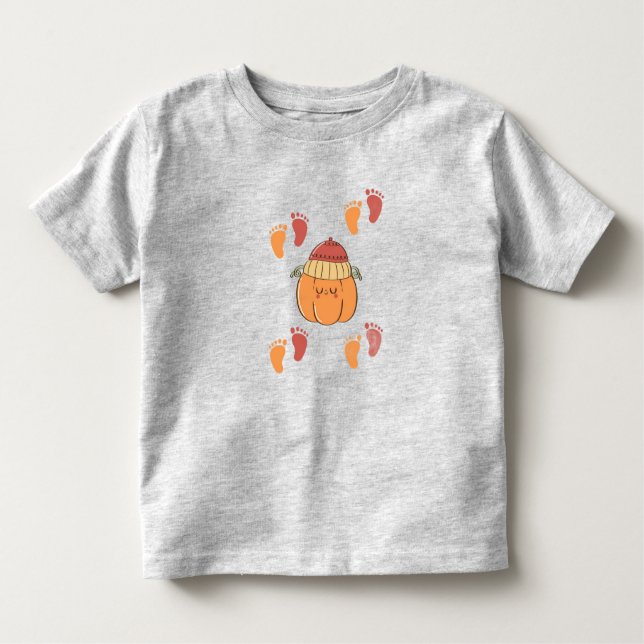 Pour Les Tous Petits autumn baby t-shirt (Devant)