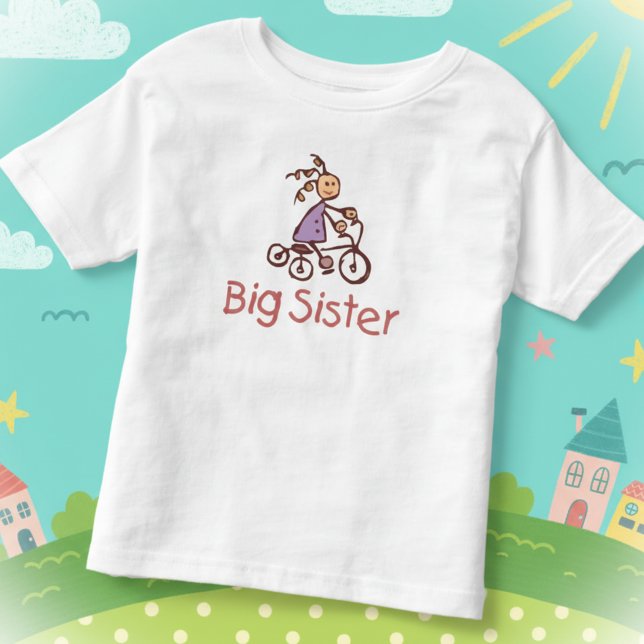 Pour Les Tous Petits Big Sister Gift Idea: Toddler T-shirt (Big sister toddler t-shirt! Nice gift idea for a new big sister.)