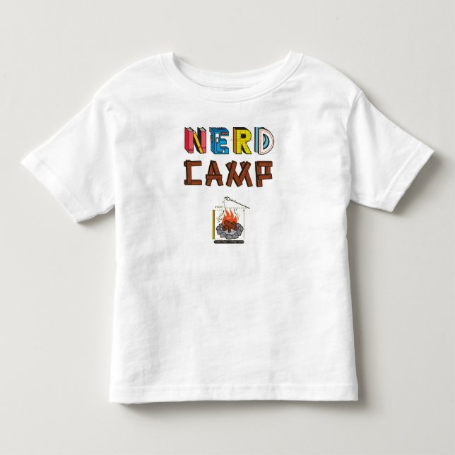 Pour Les Tous Petits Camp nerd - T-shirt d'enfant en bas âge (Devant)