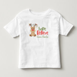 Pour Les Tous Petits cancer de l'enfance. T-Shirt de Noël personnalisé