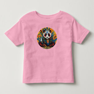 Pour Les Tous Petits Charisme chromatique : T-shirt Panda kaléidoscopiq