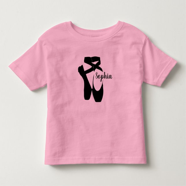 Pour Les Tous Petits Chaussures de ballet Design T-shirt bébé (Devant)