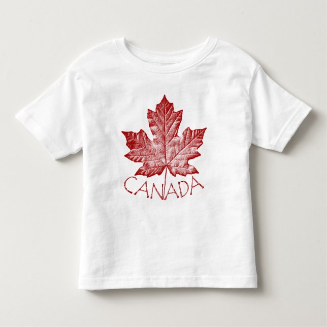 Pour Les Tous Petits Chemise bébé personnalisée Canada T-shirt bébé (Devant)