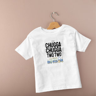Pour Les Tous Petits Chugga Chugga Deux T-shirt enfant anniversaire