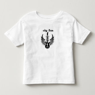 Pour Les Tous Petits City Ben Rock Guitare Ailes Skull Kids T-shirt