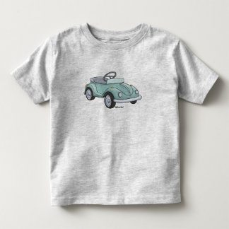 Pour Les Tous Petits Coeur de t-shirt avec une voiture étagée