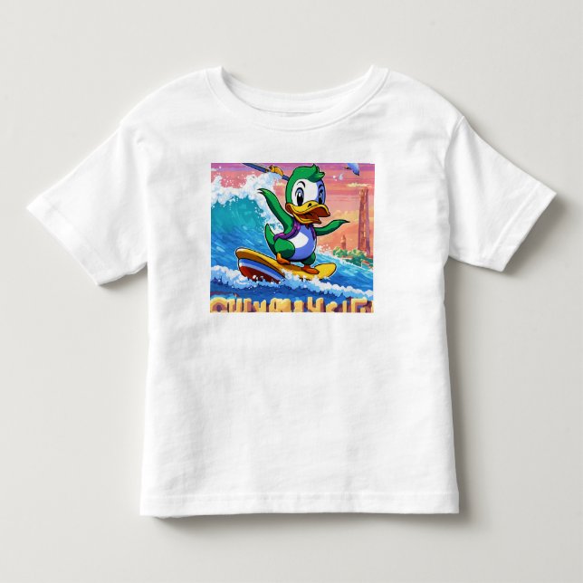 Pour Les Tous Petits Collection T-shirt Vibes de canard (Devant)