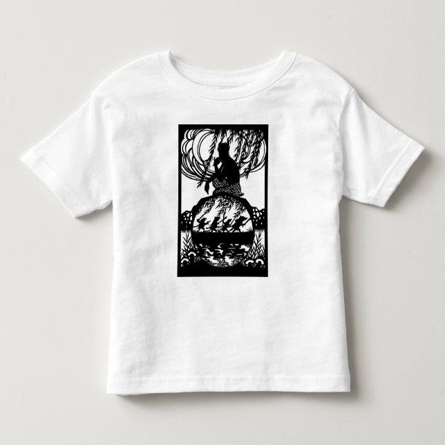 Pour Les Tous Petits Conception classique de conte de fées. T-shirt pou (Devant)