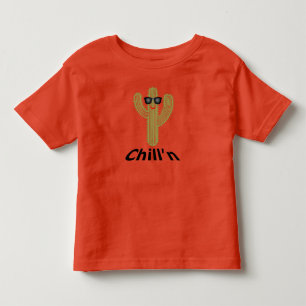 Pour Les Tous Petits Conception de cactus Chill'n - T-shirt en jersey f
