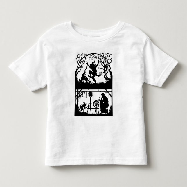 Pour Les Tous Petits Conte de fées classique design unique. T-shirt pou (Devant)