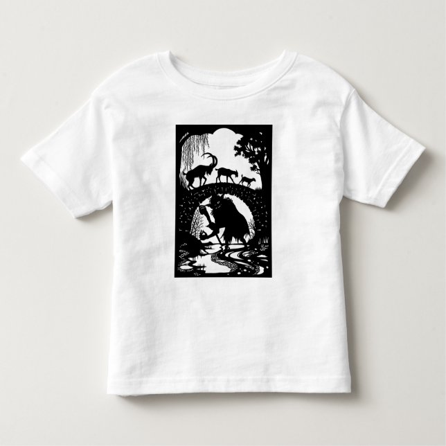 Pour Les Tous Petits Conte de fées classique design unique. T-shirt pou (Devant)