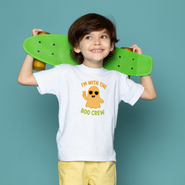 Pour Les Tous Petits Cool Ghost Halloween T-Shirt | Funny Kids Tee (Créateur téléchargé)